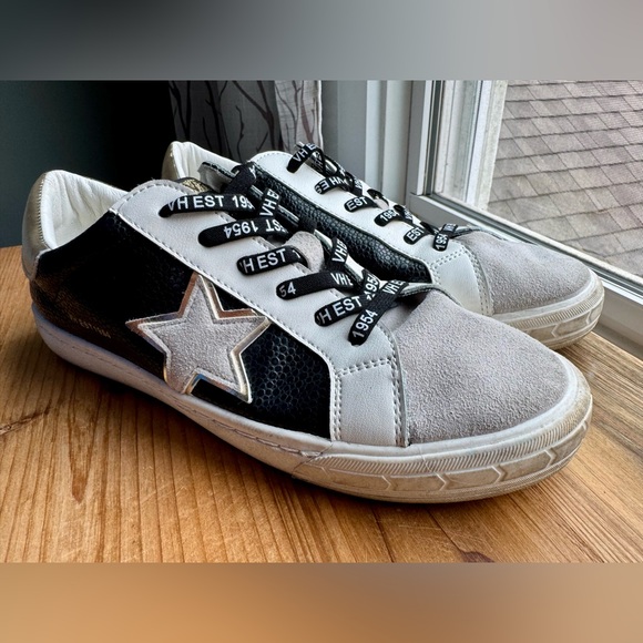 Vintage Havana Bianca Sneakers 8.5 Skater 90s Grunge - Picture 2 of 8